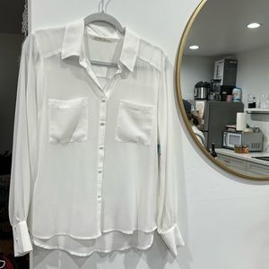 Women’s white long shirt